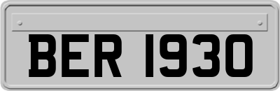 BER1930