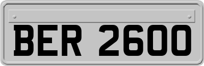 BER2600