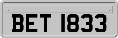 BET1833