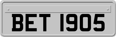 BET1905