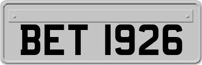 BET1926