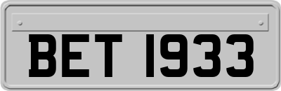 BET1933