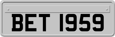 BET1959