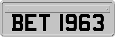 BET1963