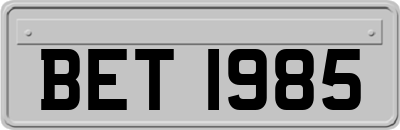 BET1985