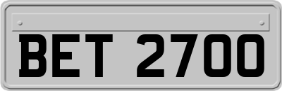 BET2700