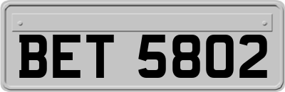 BET5802