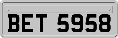 BET5958