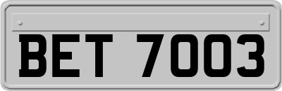 BET7003