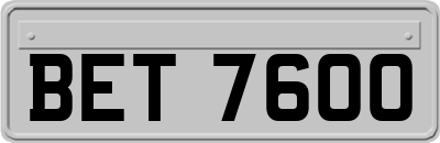 BET7600