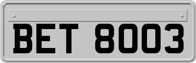 BET8003