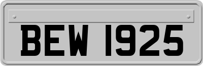 BEW1925