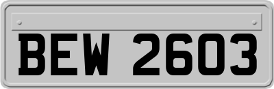 BEW2603