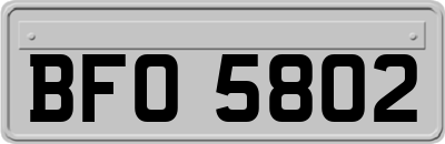 BFO5802
