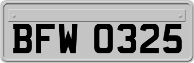 BFW0325