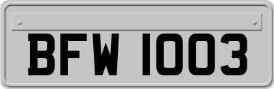BFW1003