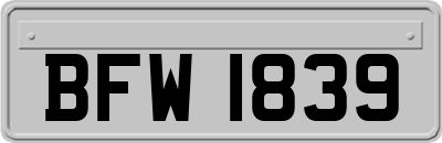 BFW1839