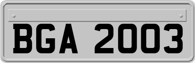 BGA2003