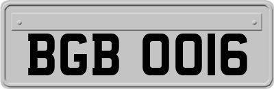 BGB0016