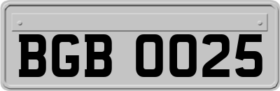 BGB0025