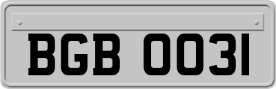 BGB0031