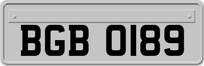 BGB0189