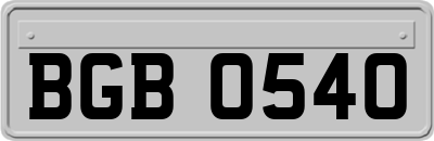 BGB0540