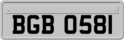 BGB0581