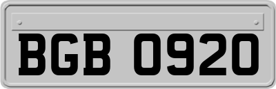 BGB0920