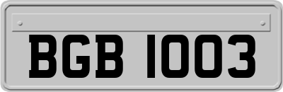 BGB1003