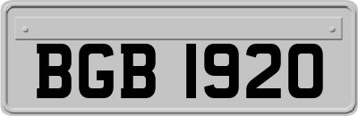 BGB1920