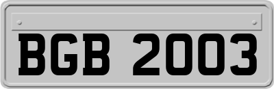 BGB2003