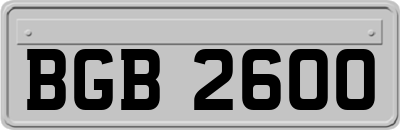 BGB2600