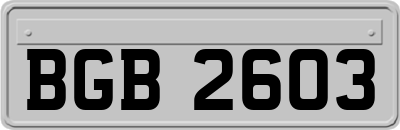 BGB2603