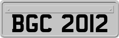 BGC2012