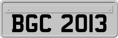 BGC2013