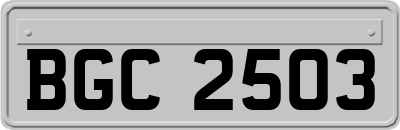 BGC2503