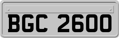 BGC2600