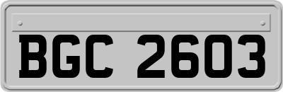 BGC2603