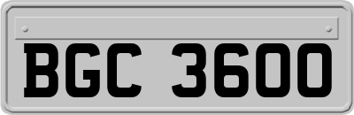 BGC3600