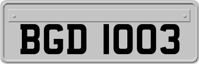 BGD1003
