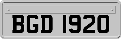 BGD1920
