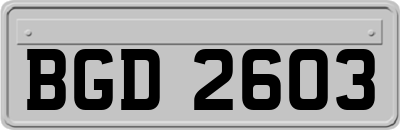 BGD2603