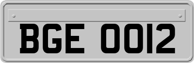 BGE0012