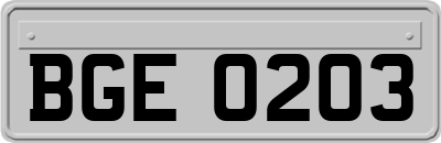 BGE0203