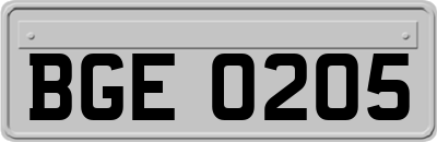 BGE0205