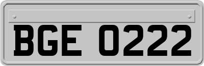 BGE0222