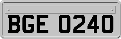 BGE0240