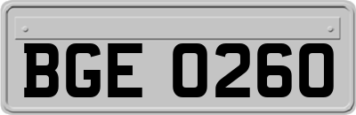 BGE0260