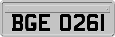 BGE0261